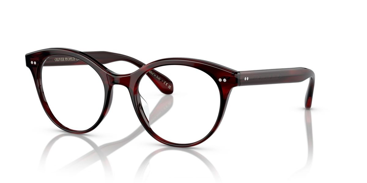 NEW OLIVER PEOPLES OV5463U 1675 GWINN BORDEAUX BARK AUTHENTIC EYEGLASSES 52-19