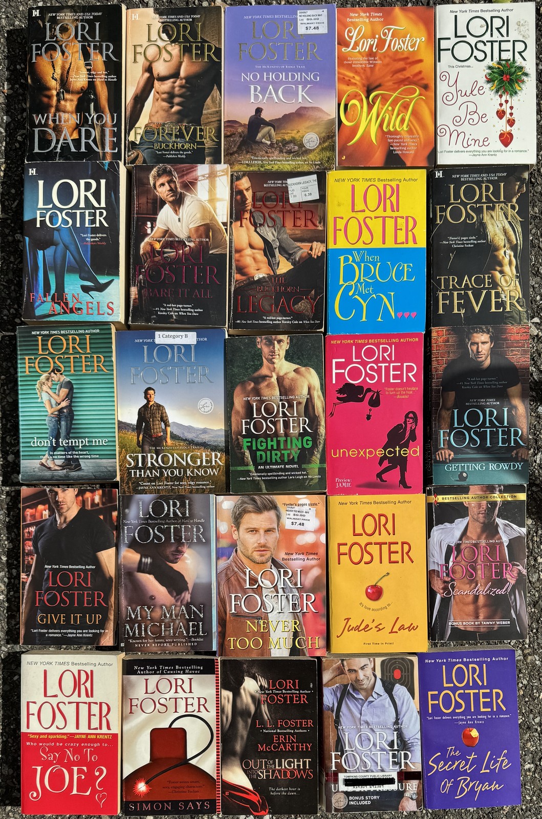 Lot 26 LORI FOSTER Romance Hot Racy Fighting Dirty Getting Rowdy Lot 26 LORI FOSTER Romance Hot Racy Fighting Dirty Getting Rowdy