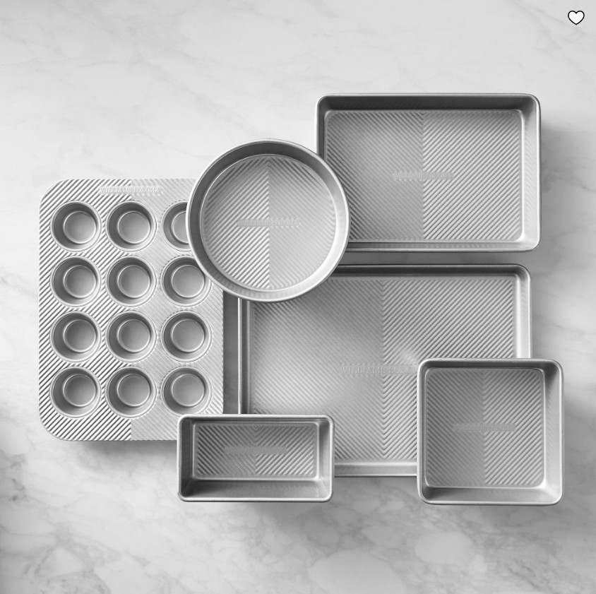 Williams Sonoma Cleartouch Nonstick Bakeware, Set of 6 Williams Sonoma Cleartouch Nonstick Bakeware, Set of 6