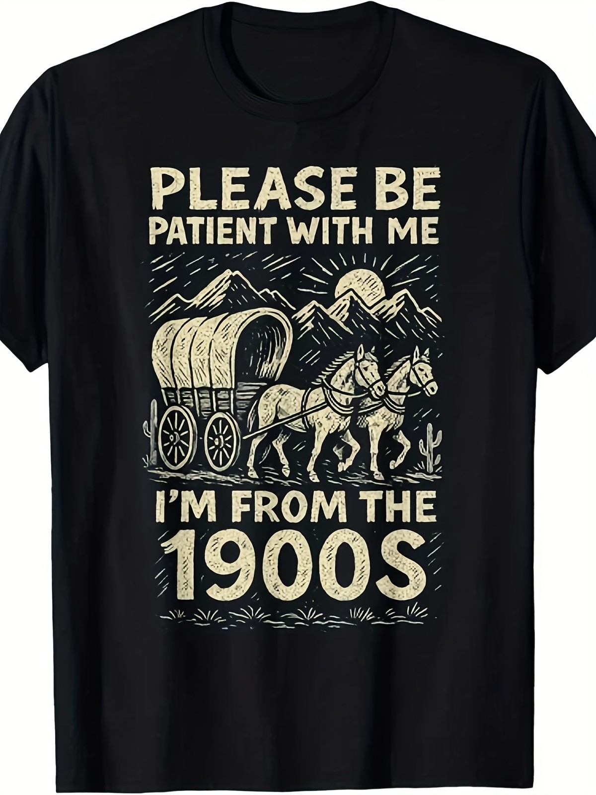 Funny Vintage 1900s Graphic T-Shirt \
