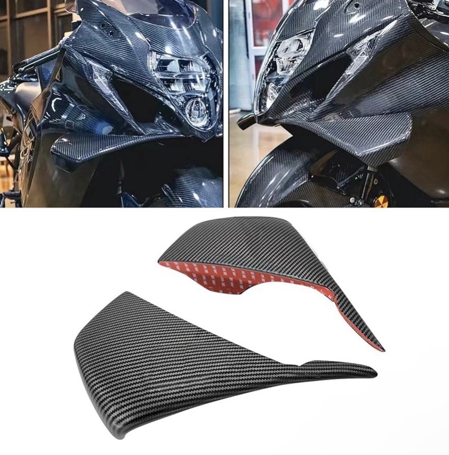 GSXR1000 GSXR 1300 2021-2025 Carbon Fiber Fixed Wing Aerodynamics Aileron