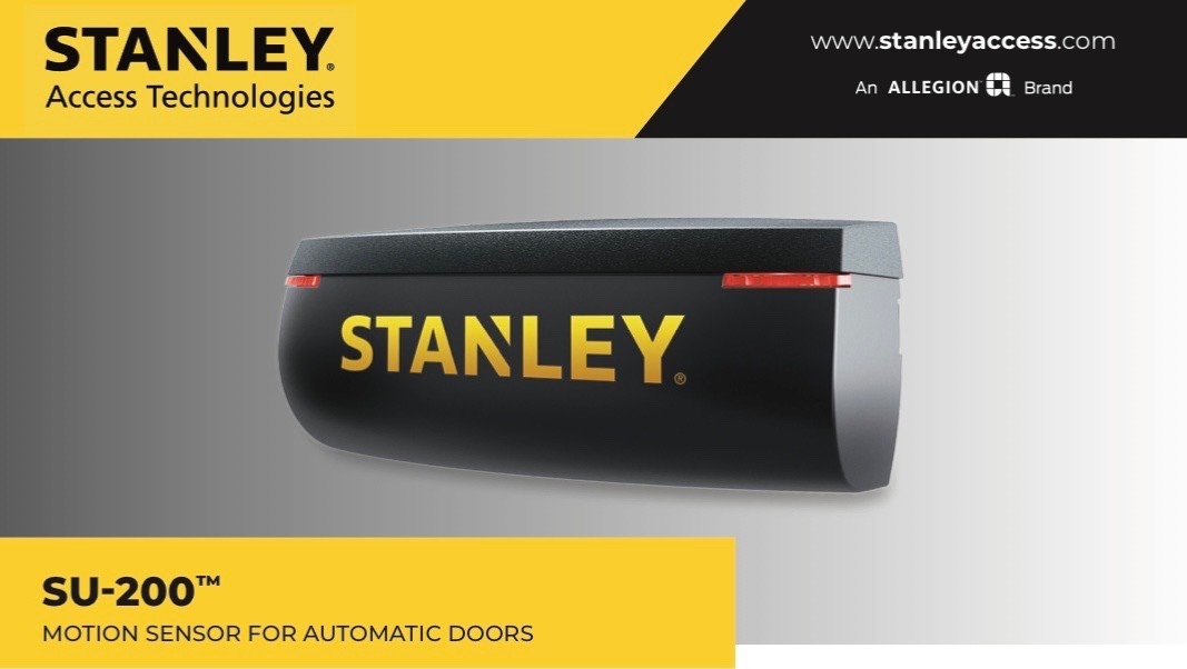 STANLEY SU-200 Automatic Door Microwave Motion Sensor BEA Sliding Swing Door STANLEY SU-200 Automatic Door Microwave Motion Sensor BEA Sliding Swing Door