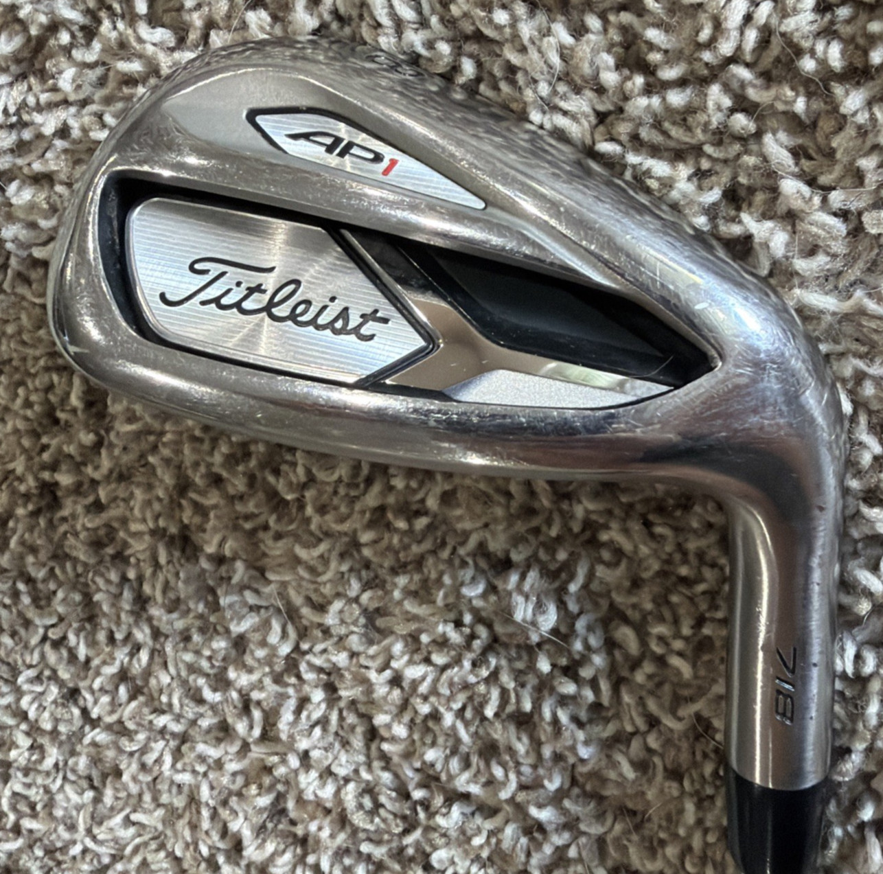 Titleist 718 AP1 Pitching Wedge 48 Degree RH AMT Red Regular Flex Steel Shaft Titleist 718 AP1 Pitching Wedge 48 Degree RH AMT Red Regular Flex Steel Shaft