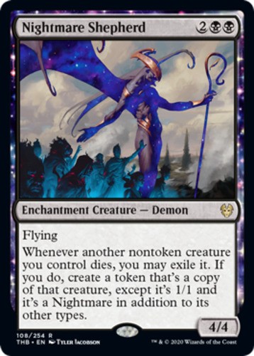x1 Nightmare Shepherd R MTG Theros Beyond Death M/NM, English x1 Nightmare Shepherd R MTG Theros Beyond Death M/NM, English