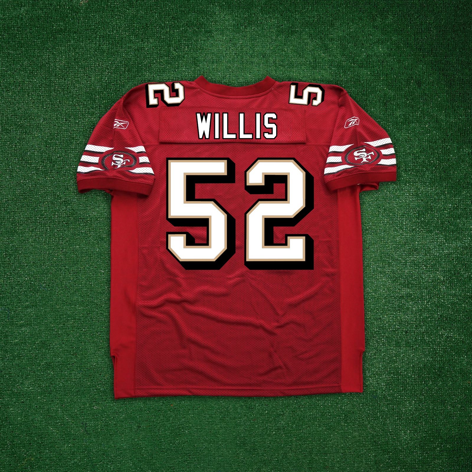 Patrick Willis Reebok San Francisco 49ers NFL Authentic On-Field EQT Red Jersey Patrick Willis Reebok San Francisco 49ers NFL Authentic On-Field EQT Red Jersey