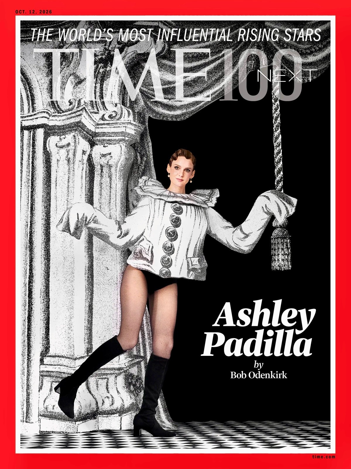 ASHLEY PADILLA BY BOB ODENKIRK - TIME MAGAZINE - TIME 100 NEXT - OCTOBER 2026