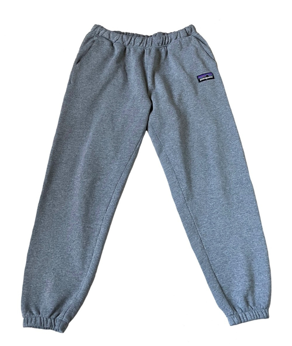 Patagonia Sweatpants Mens L Gray P-6 Big Label Uprisal Pants Joggers 26051