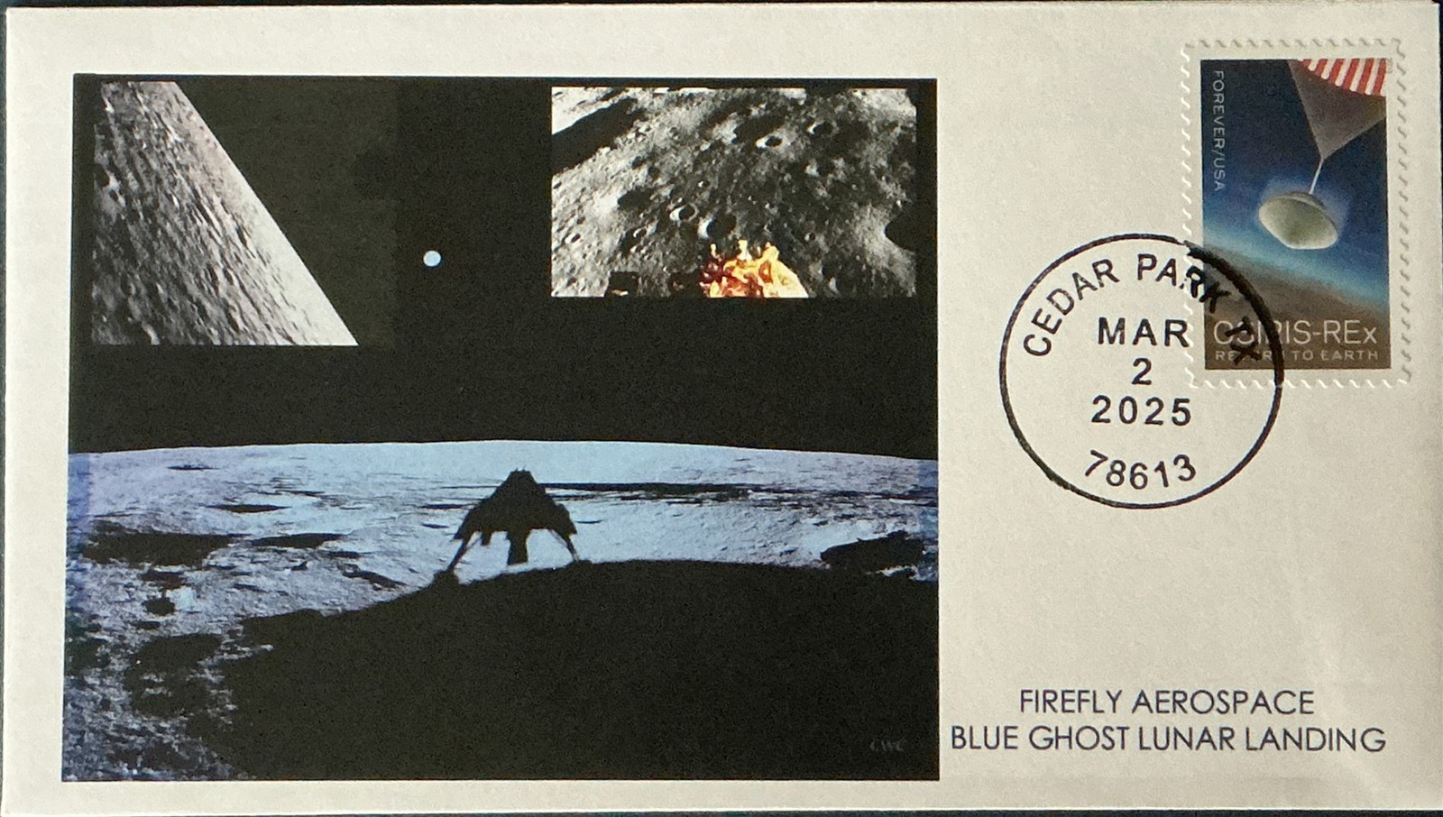 AFDCS Chris Calle Space Firefly Aerospace Blue Ghost Lunar Landing