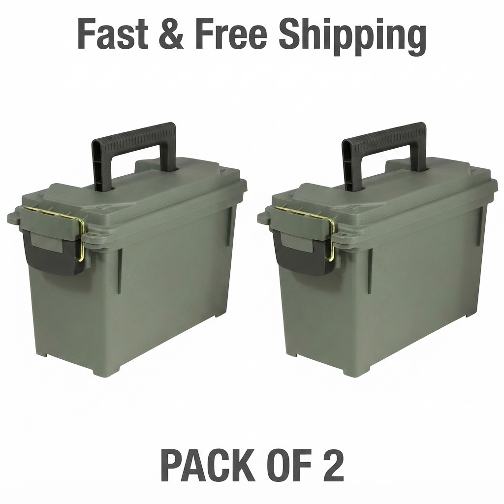 (2 pack) Strategy Field Ammo Box 11.6\