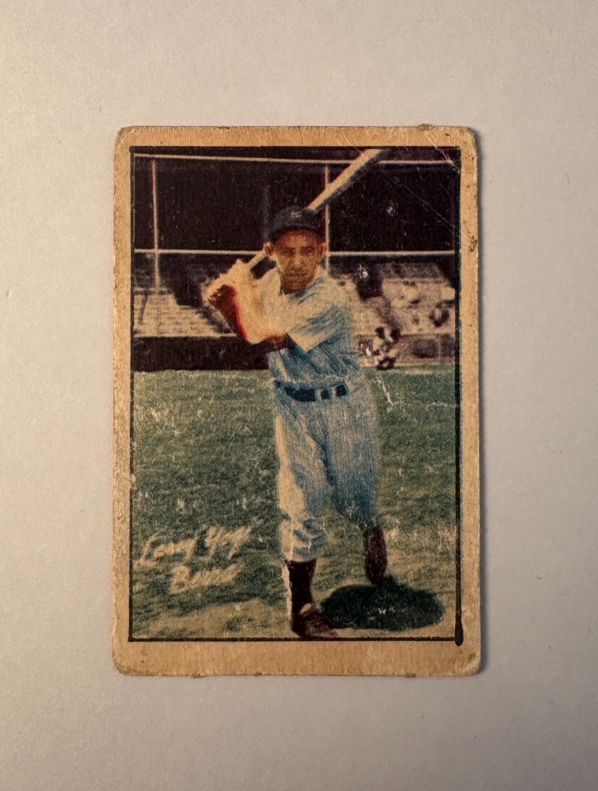 1952 Berk Ross Yogi Berra New York Yankees HOF