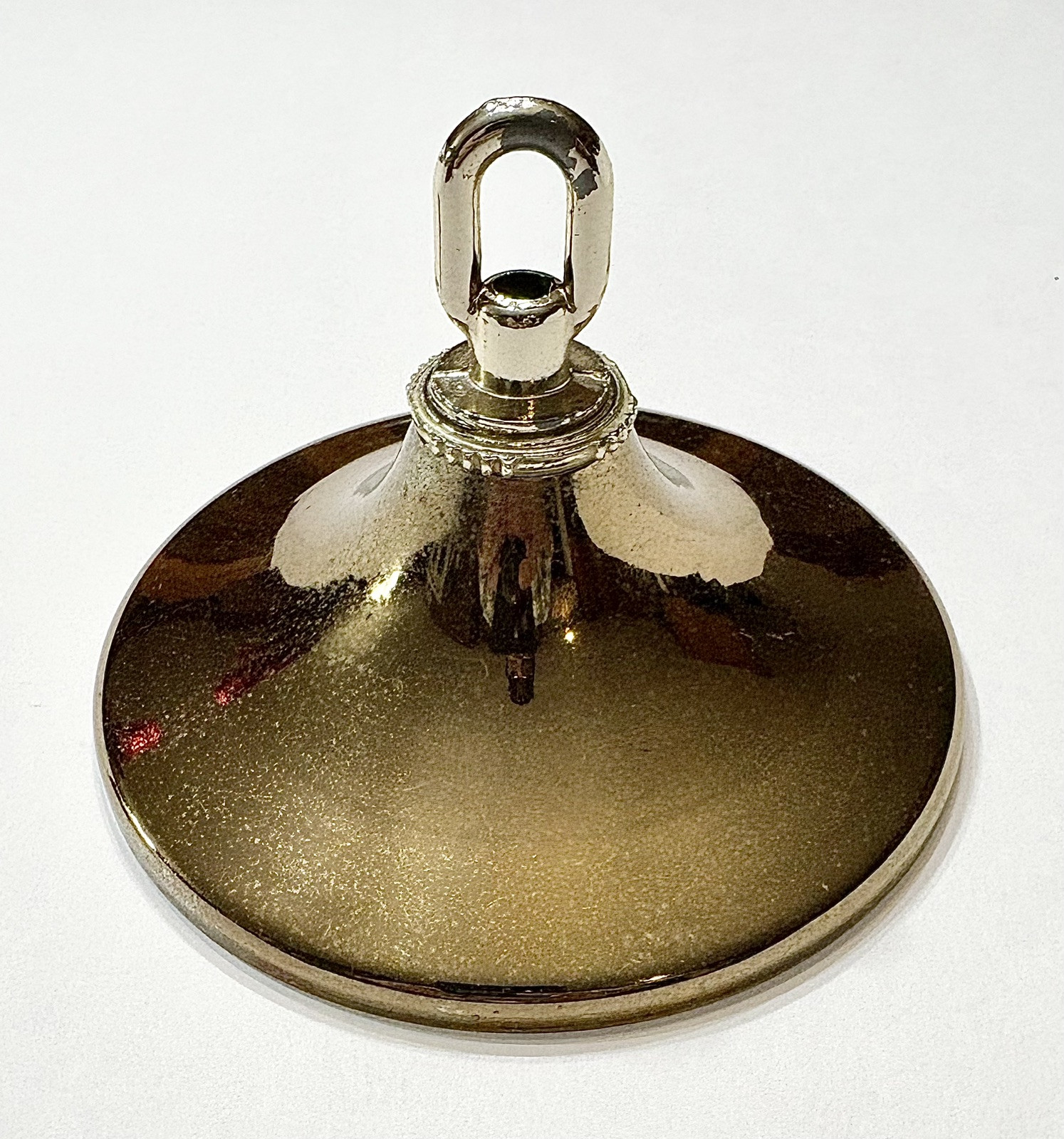 Vintage 50\'s 60s Mid Century Modern Retro Cone Metal 5 1/4\