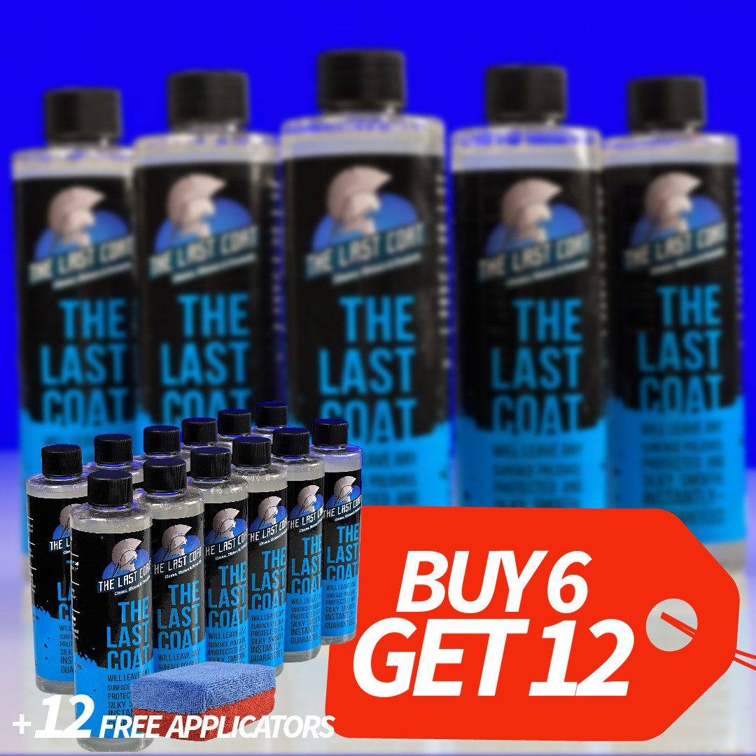 BUY 6 - GET 12x 8oz The Last Coat V2 TLC-2 Ceramic + 12 FREE Applicators TLC [☆]