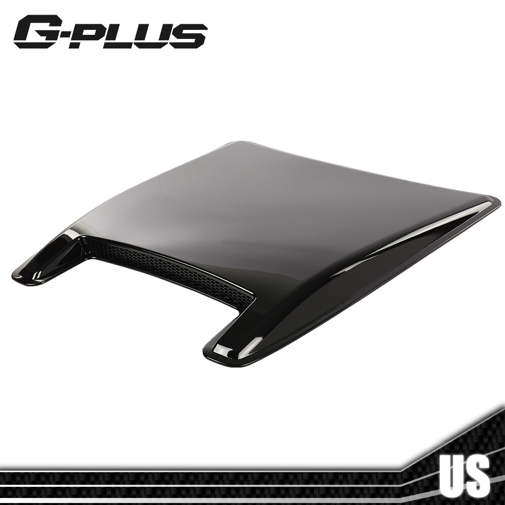 Universal Paintable Hood Scoop Black Fit For Camaro Mustang Challenger Sliverado