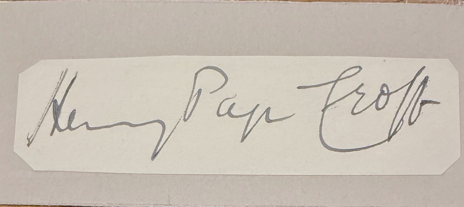 Henry Page Croft - Under Sec Of State For War In Winston Churchills War cabinet