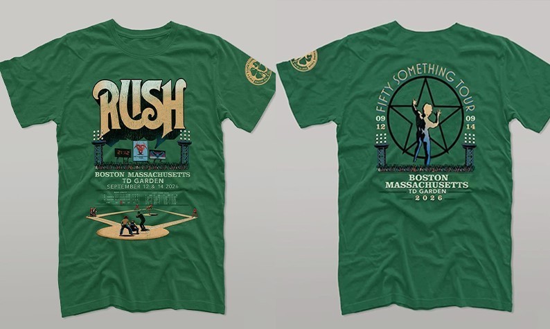 HOT Rush FIfity Something tour Sep 12 14 2026 Boston Merch T-shirt reprint HOT Rush FIfity Something tour Sep 12 14 2026 Boston Merch T-shirt reprint