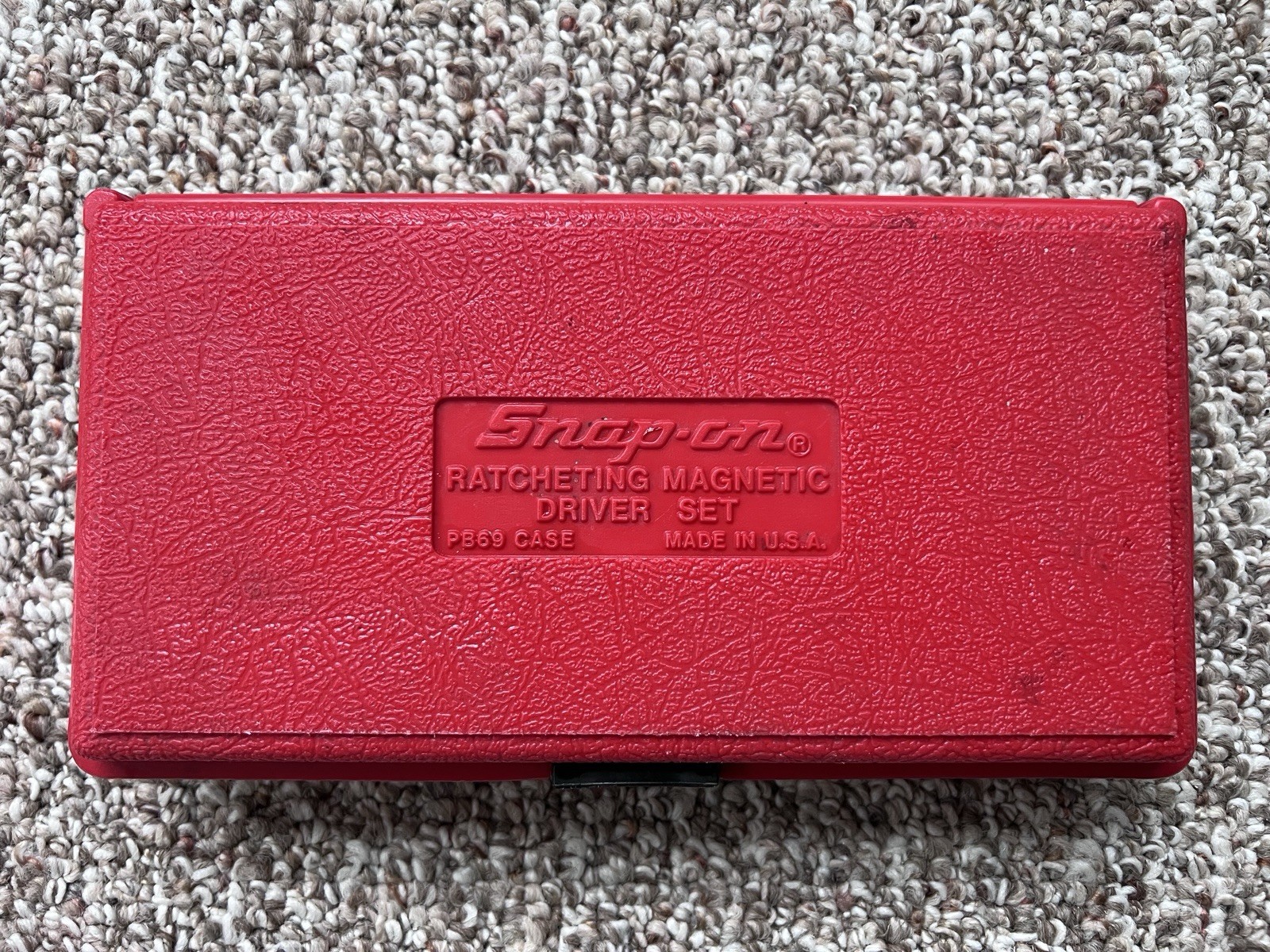 Vintage Snap-On Ratcheting Driver PB69 CASE ONLY Vintage Snap-On Ratcheting Driver PB69 CASE ONLY