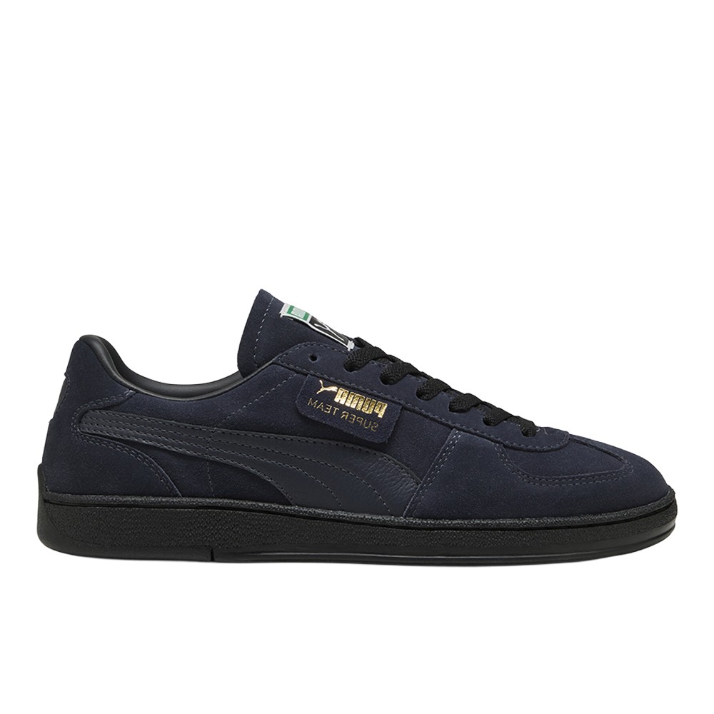 PUMA Super Team Lace Up  Mens Blue Sneakers Casual Shoes 39852806