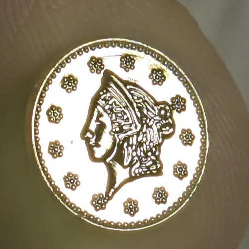 1881 Cali Private Fractional Struck Round Souvenir  Not Gold