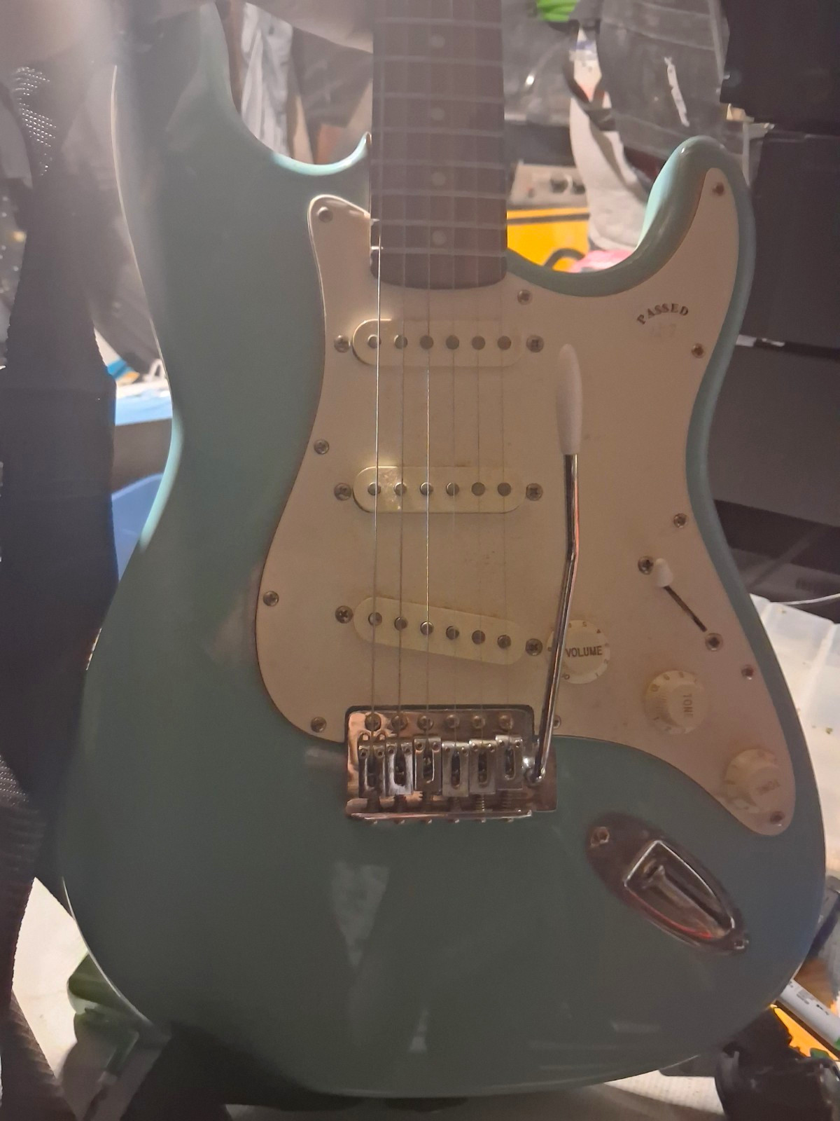 Peavey Raptor Solid Body Electric Guitar Blue 6-String Right-Handed