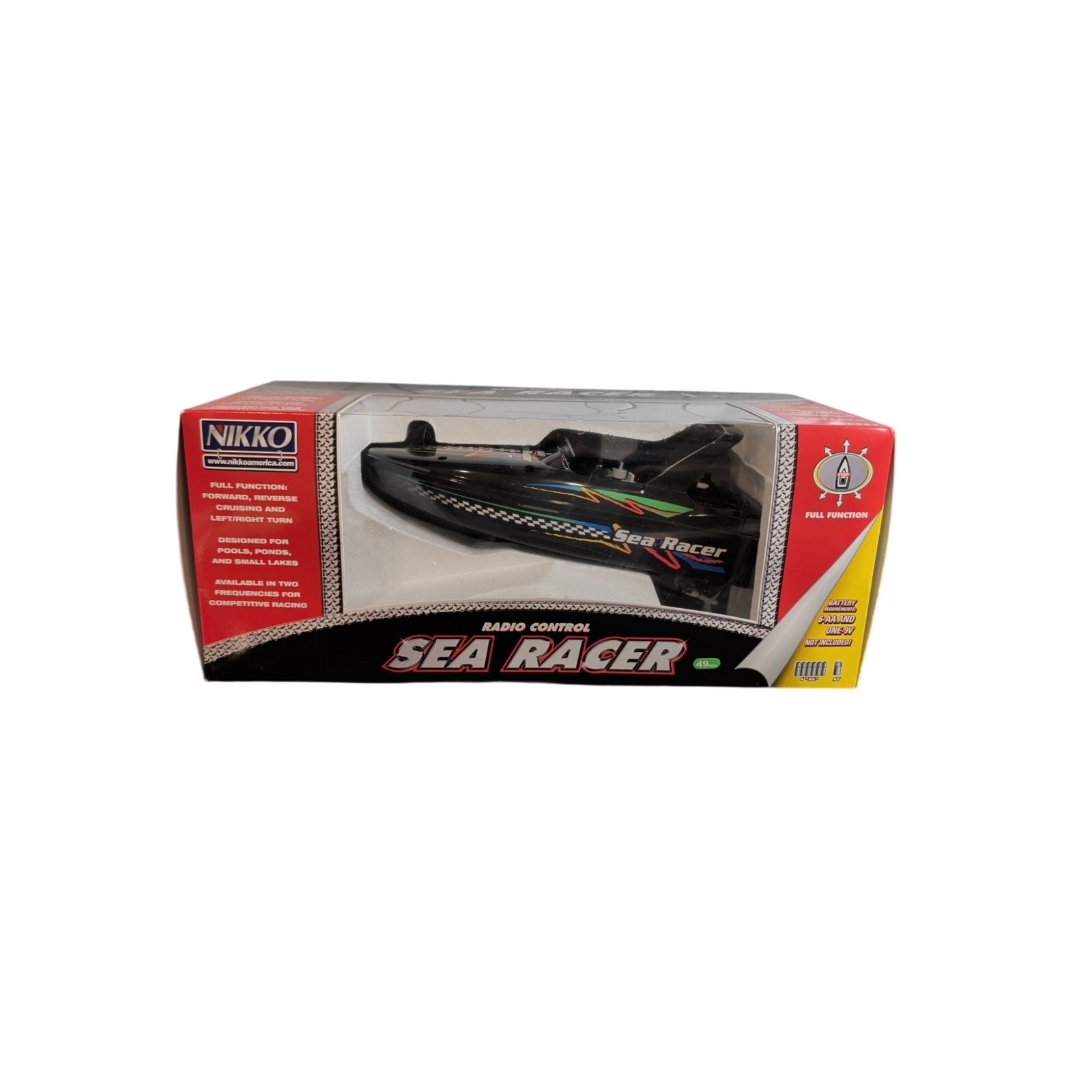 Vintage Nikko Sea Racer RC Boat New In Box 1991 Toys R Us Rare Radio Control Vintage Nikko Sea Racer RC Boat New In Box 1991 Toys R Us Rare Radio Control