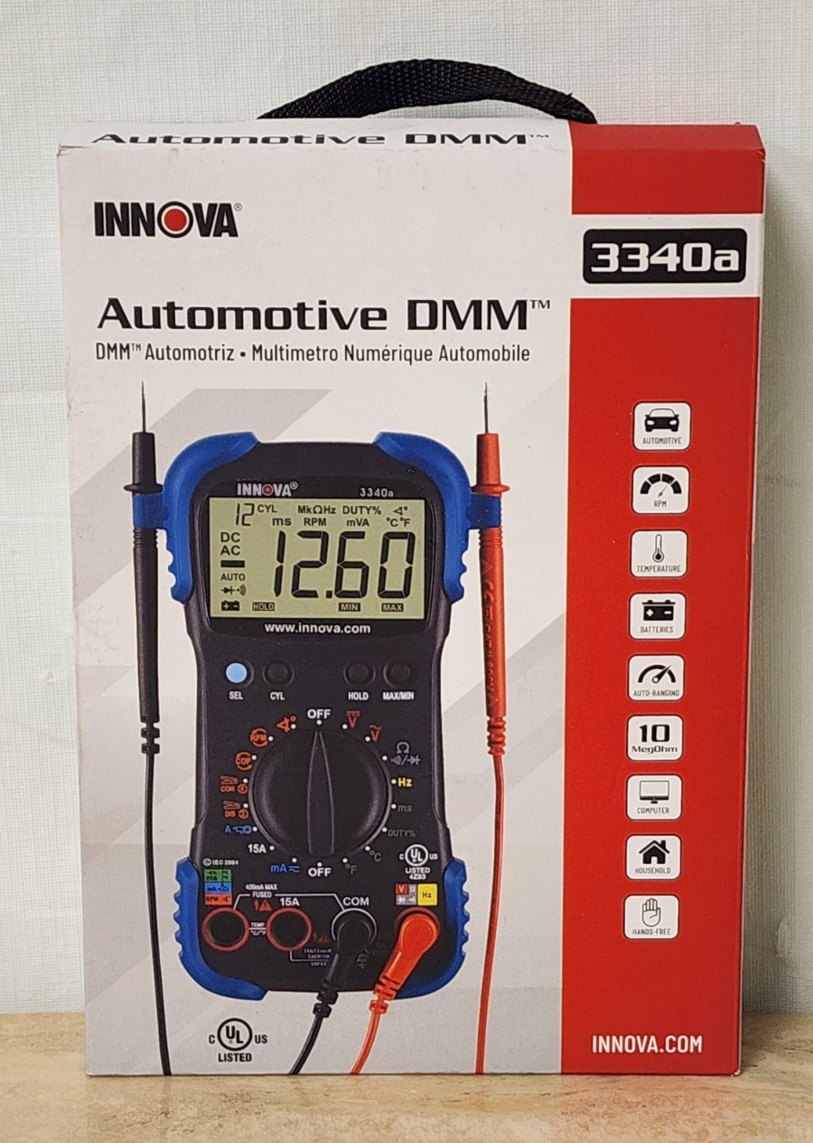 Innova 3340A Automotive Auto Ranging Digital Multi Meter - NEW IN PACKAGE