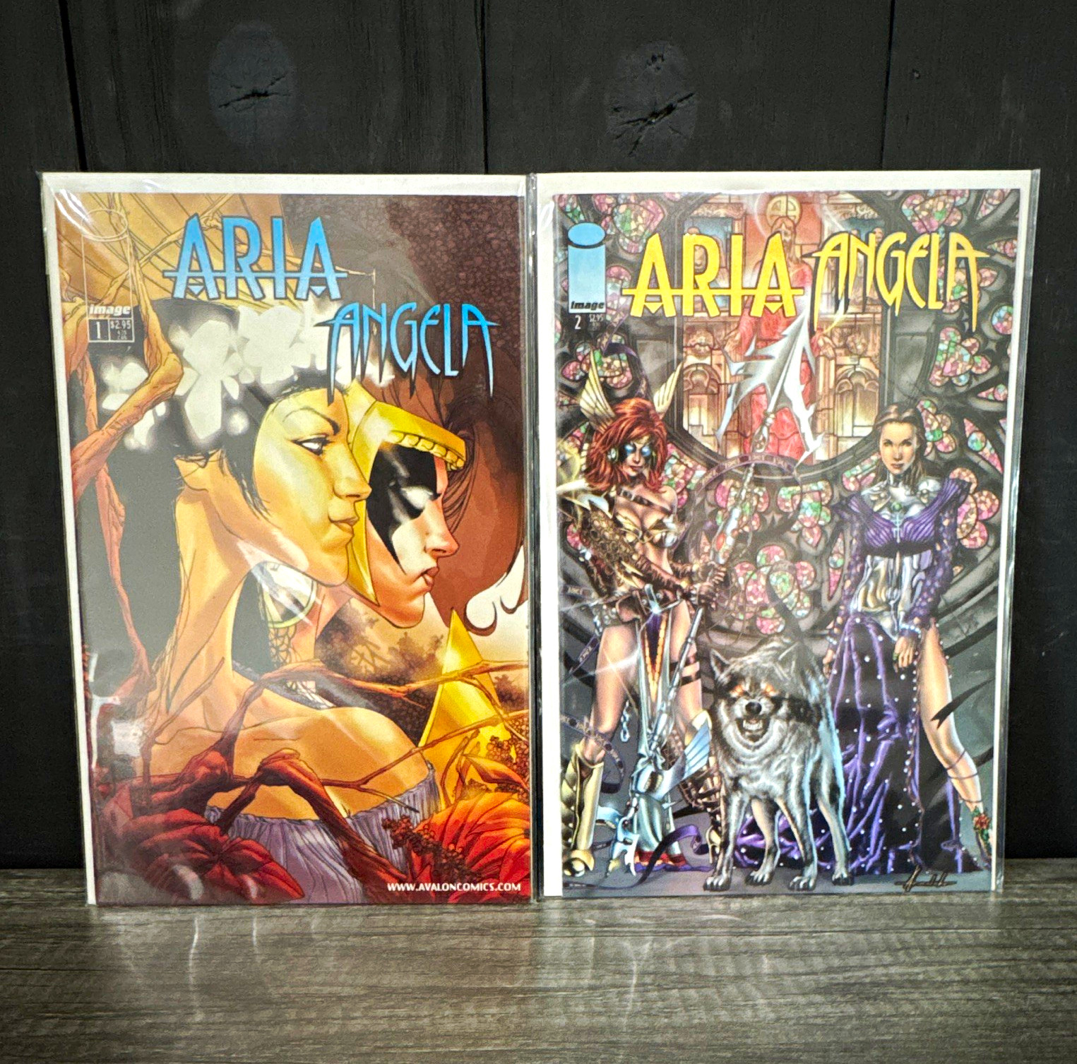 Image Comics Aria Angela #2 - Aria & Angela - Comic Lot of 2 Issues Image Comics Aria Angela #2 - Aria & Angela - Comic Lot of 2 Issues