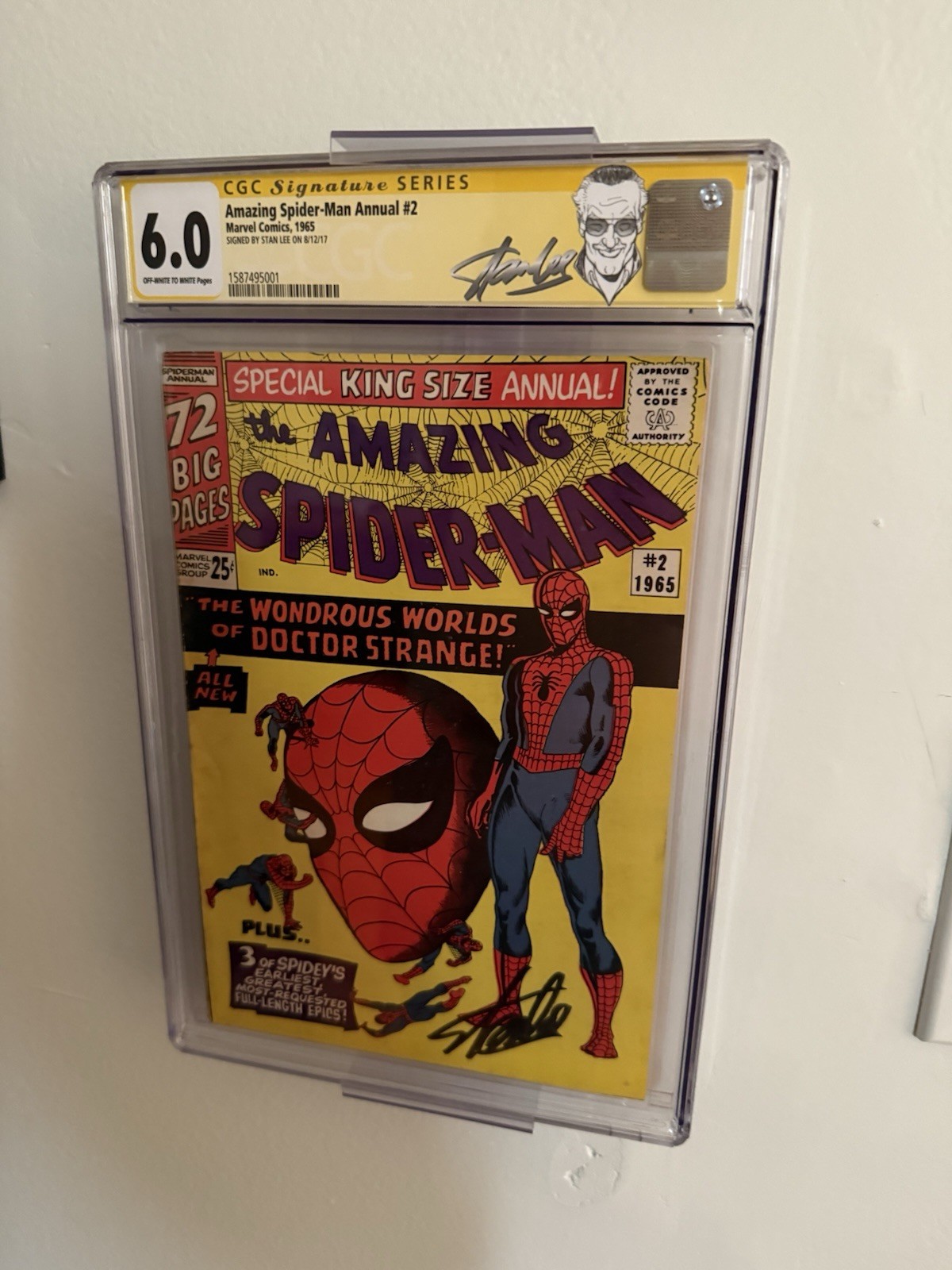 Signed Twice, CGC 6.0 The Amazing Spider-Man Wondrous World Of Doctor Strange