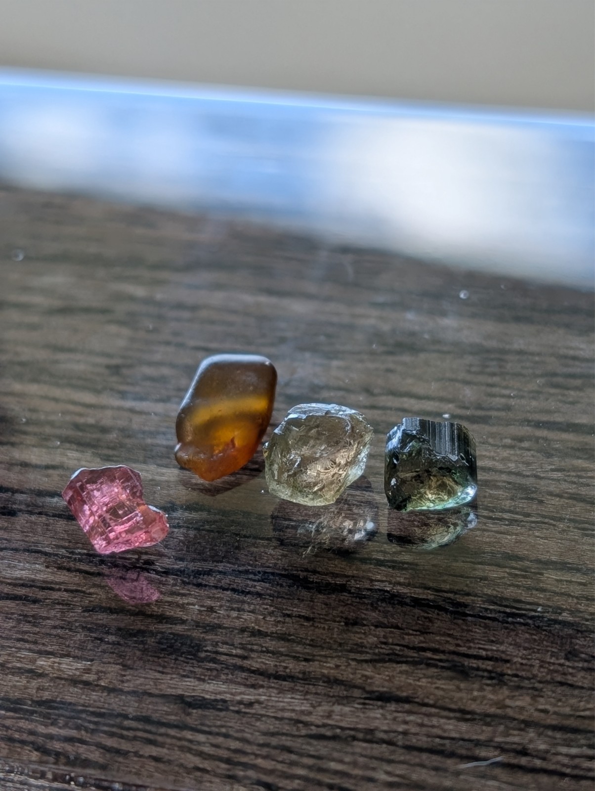 USA seller 7.19 ct IF  afghani tourmaline facet rough gemstone specimen