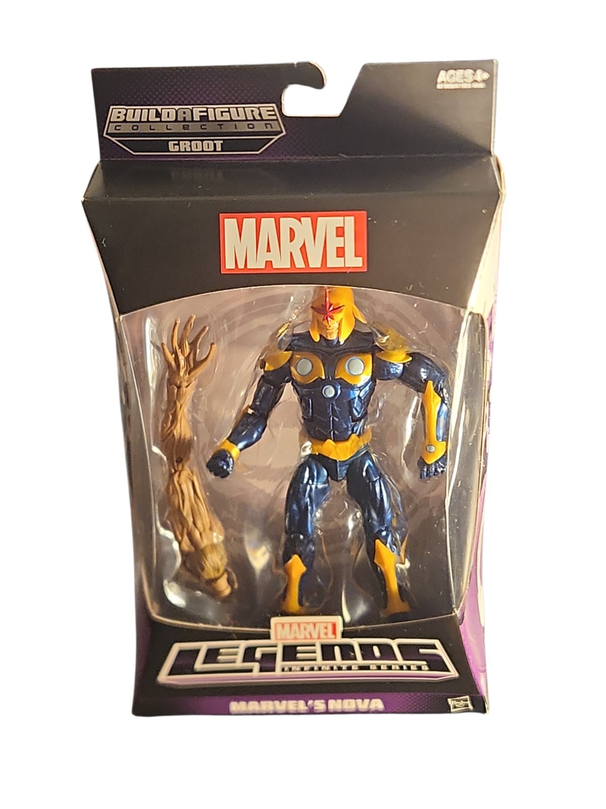 2013 HASBRO~MARVEL LEGENDS~GUARDIANS OF THE GALAXY~NOVA ~6\ 2013 HASBRO~MARVEL LEGENDS~GUARDIANS OF THE GALAXY~NOVA ~6\