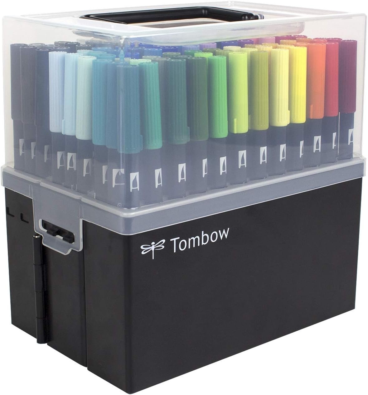 Tombow 56179 Dual Brush Pen Set in Marker Case - 108 Piece Tombow 56179 Dual Brush Pen Set in Marker Case - 108 Piece