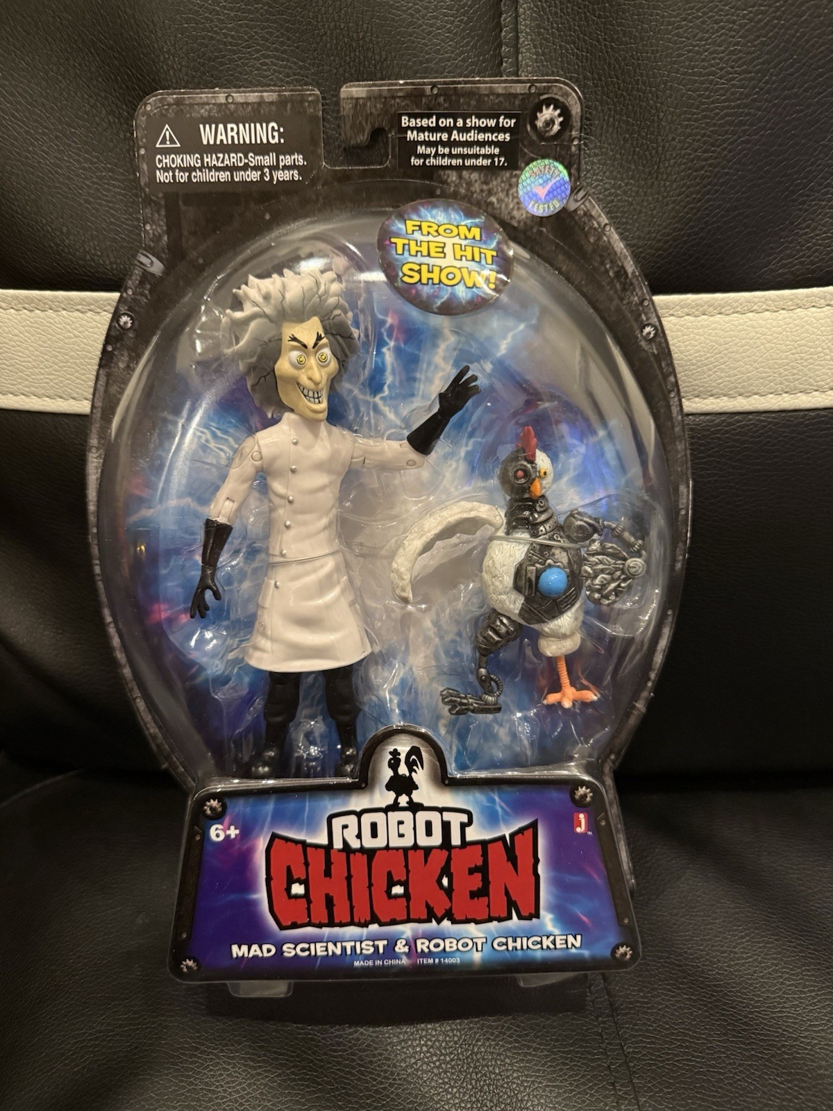 Jazwares Robot Chicken 2010 Mad Scientist and Robot Chicken Jazwares Robot Chicken 2010 Mad Scientist and Robot Chicken