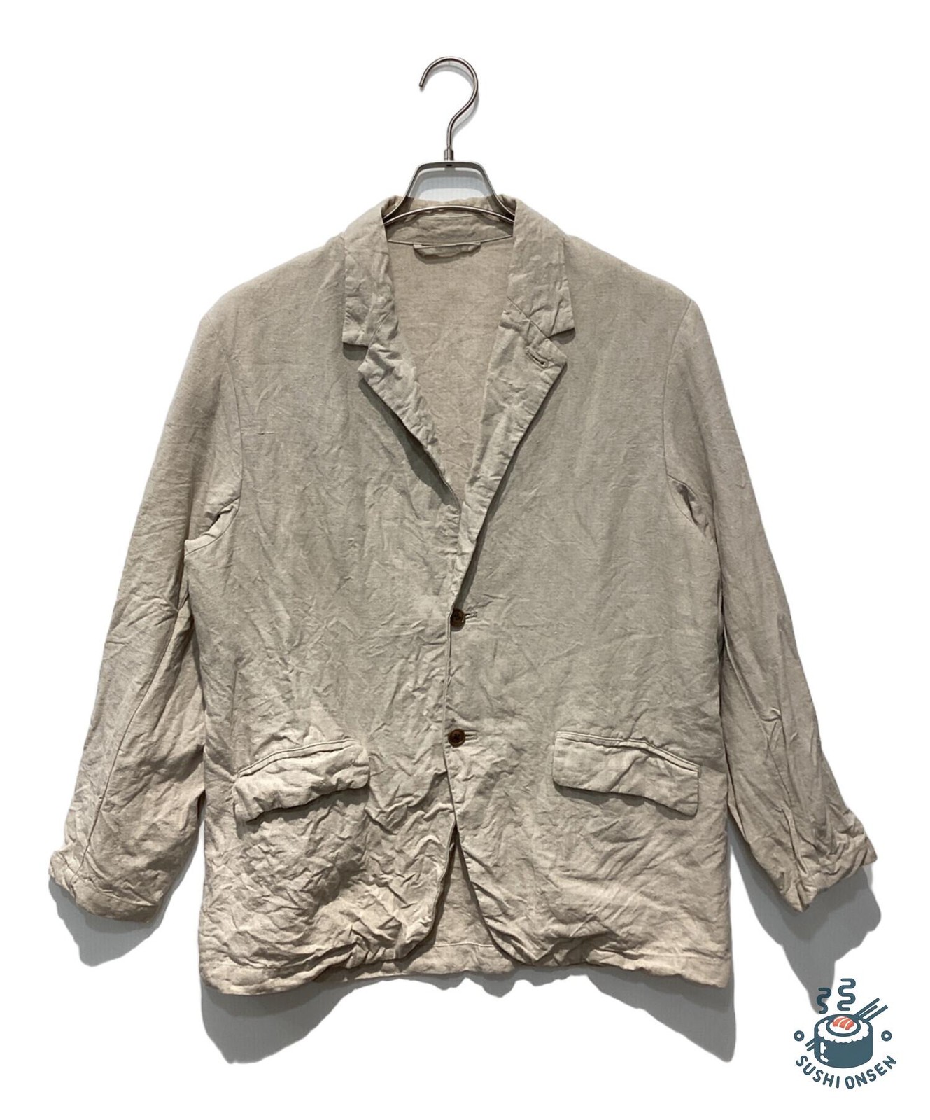 nestrobe confect Linen tailored jacket Size: 4 Beige Men