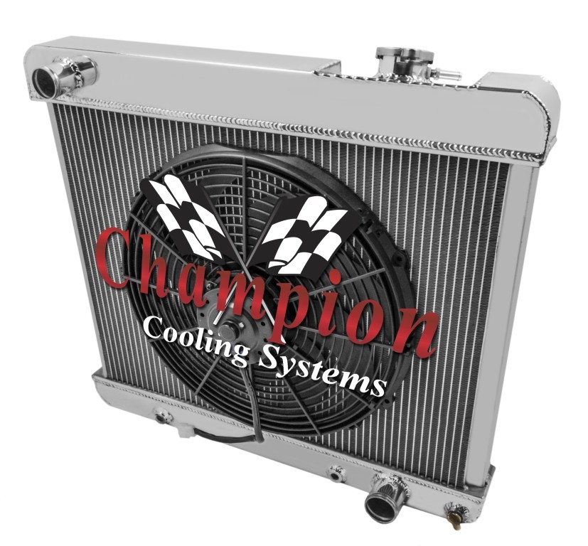 ER Champion 2 Row Radiator, 16