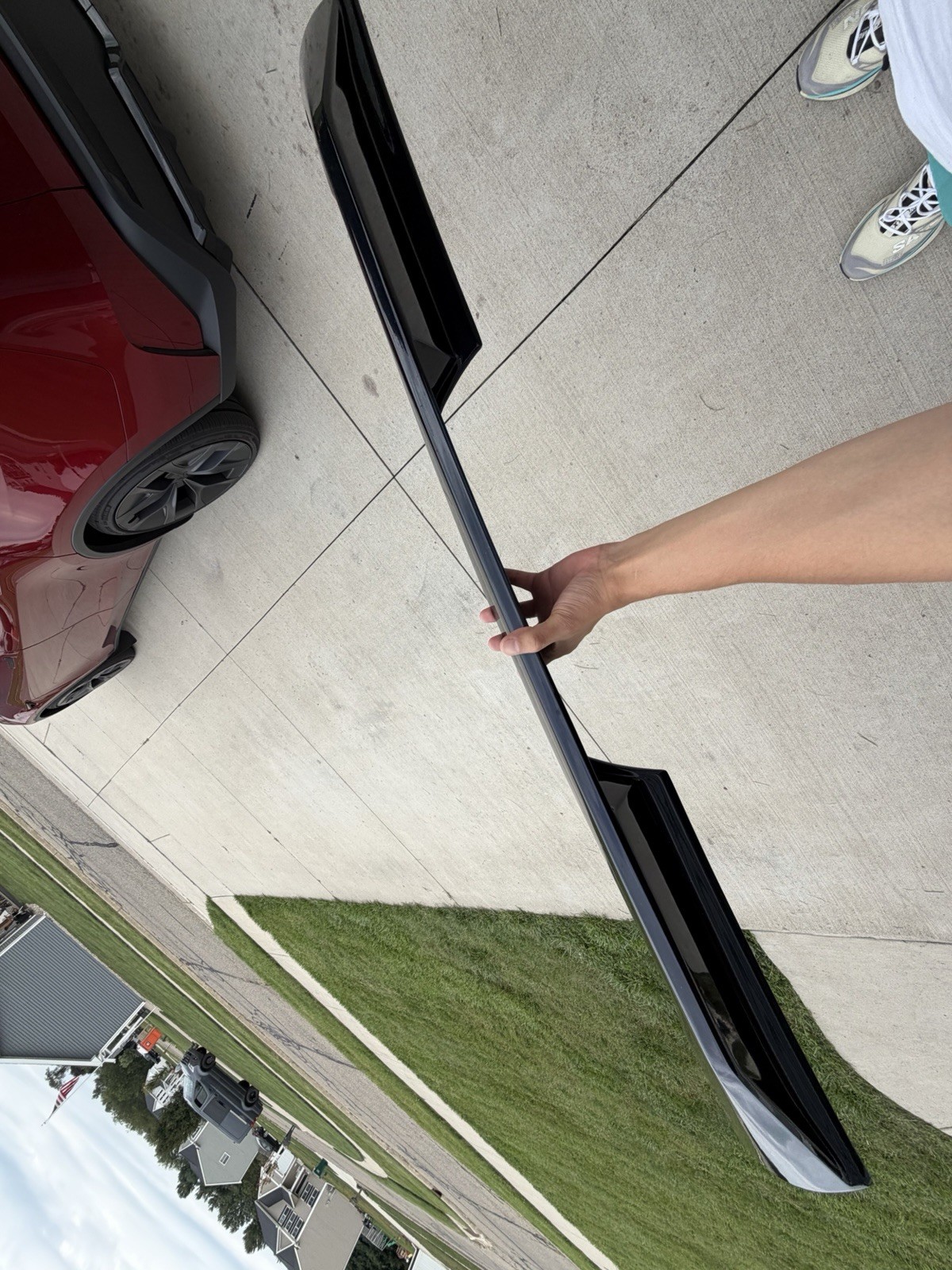 21-26 Ford F150 MMD Cab Spoiler; Pre-Painted; Antimatter Blue; HX