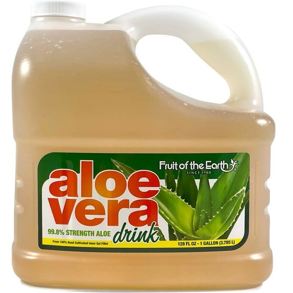 Fruit of the Earth Health & Wellness Aloe Vera Drink, 128 fluid ounces Fruit of the Earth Health & Wellness Aloe Vera Drink, 128 fluid ounces