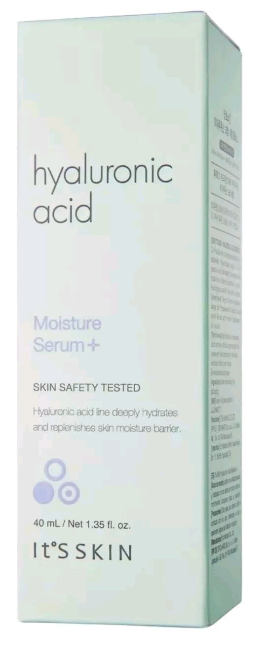 It\'s Skin Hyaluronic Acid Moisture Serum+ - 1.35 oz - New In Box