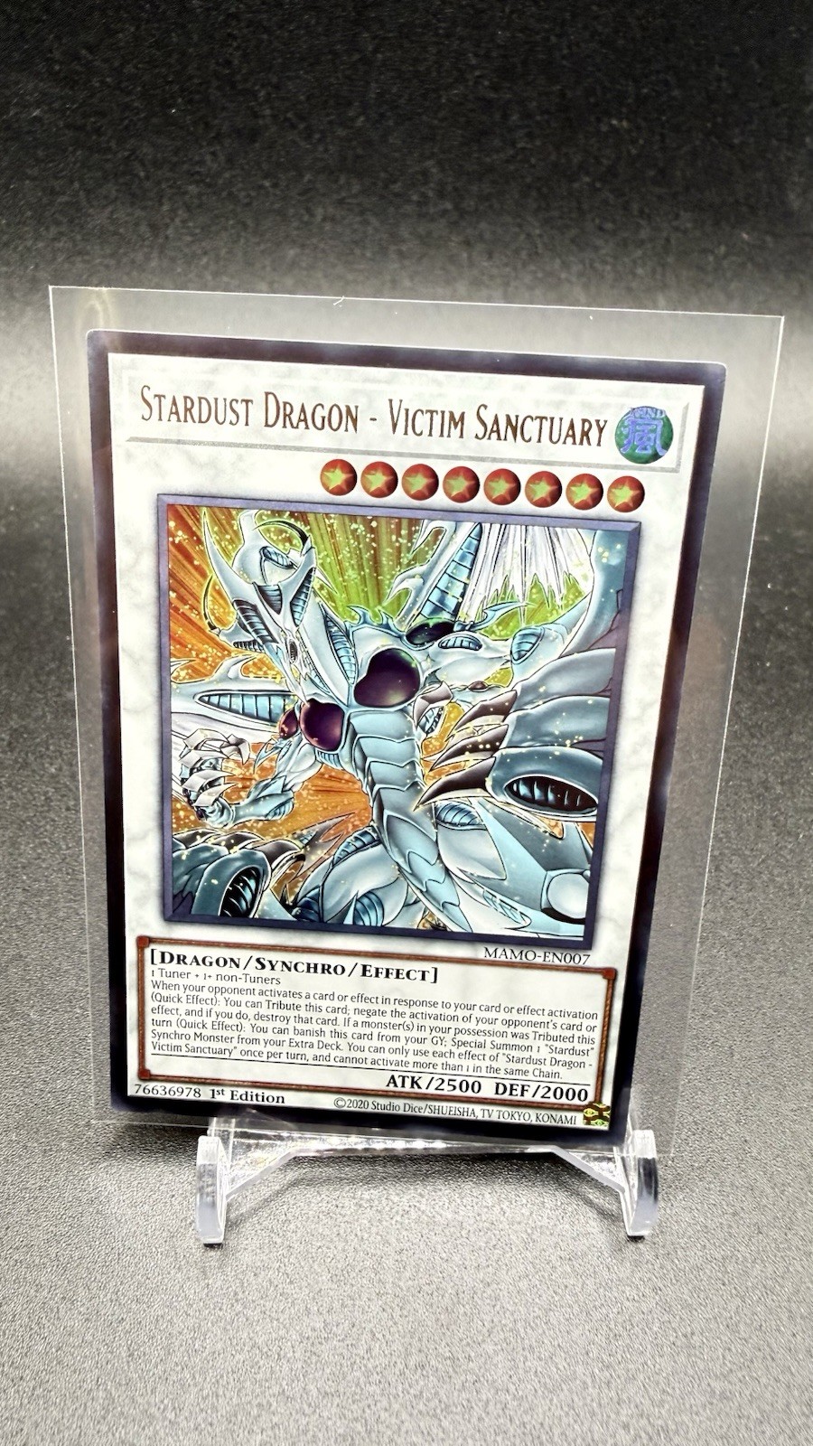 Shooting Majestic Star Dragon - DAMA-EN039 - Secret Rare - 1st Edition Near Mint