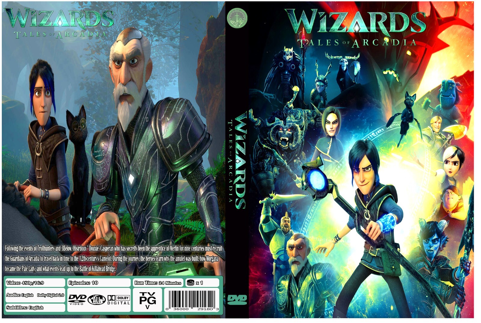 Wizards: Tales of Arcadia Animated Series Episodes 1-10 English Audio Wizards: Tales of Arcadia Animated Series Episodes 1-10 English Audio