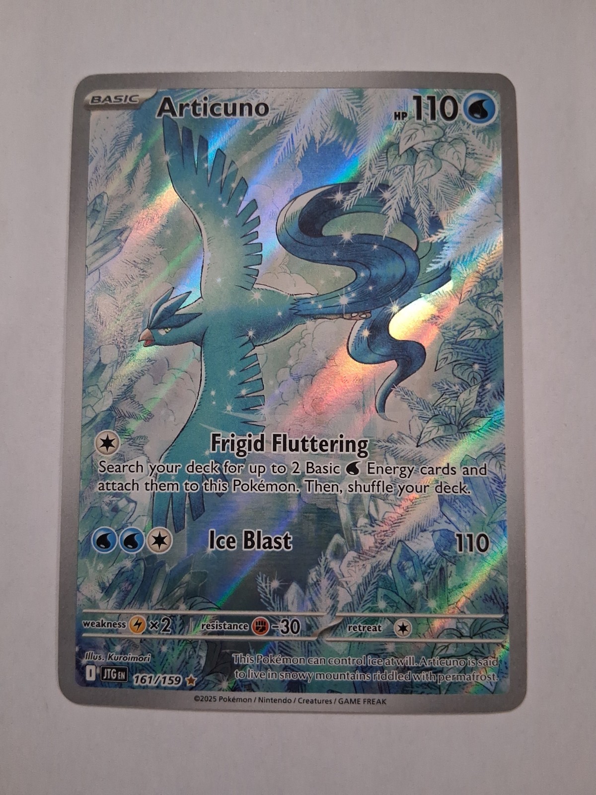 Articuno 161/159 Holo NM English