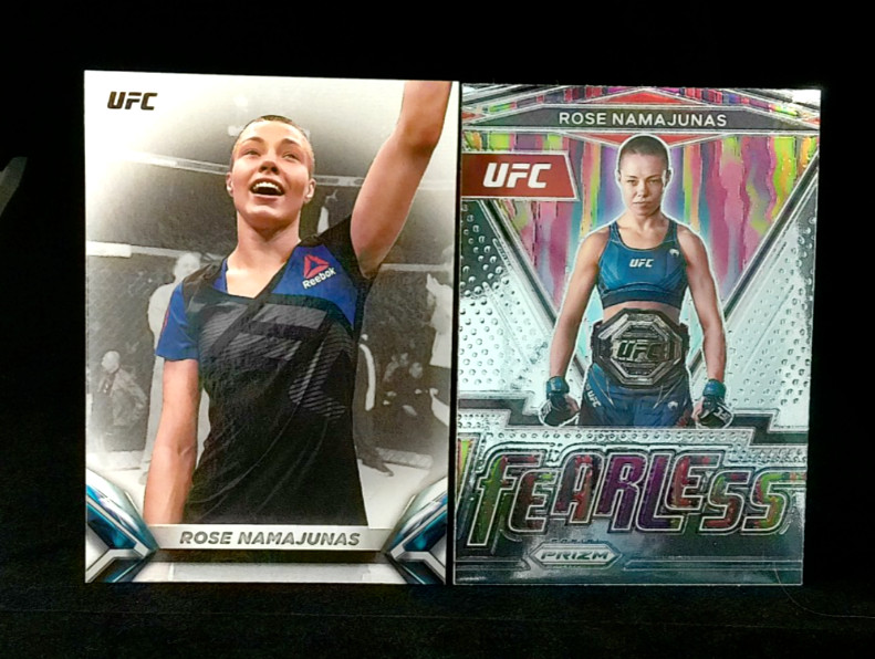 Thug Rose Namajunas 10 CARD COLLECTOR LOT 2017-2022 UFC Panini & Topps *Invest