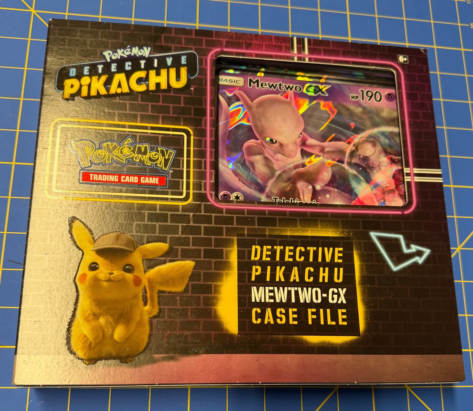 Pokemon Detective Pikachu Mewtwo-GX Case File - New & Sealed