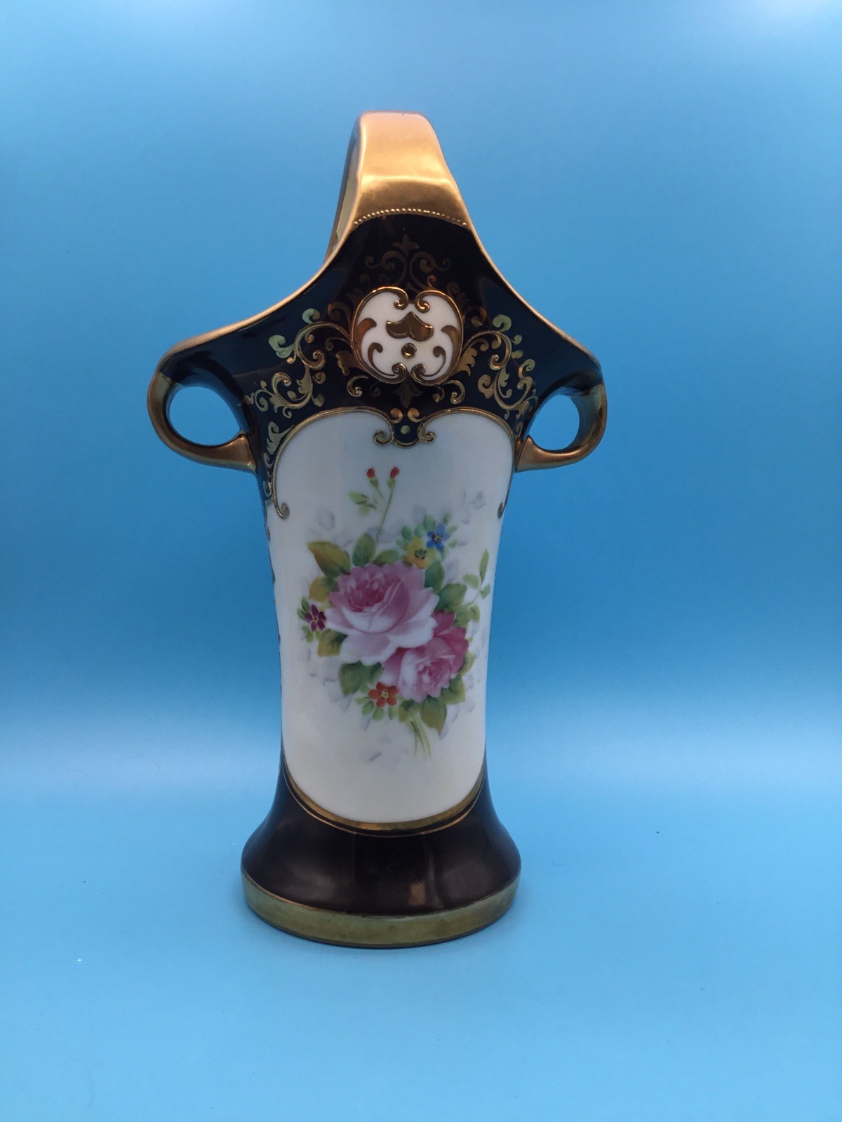 Antique Nippon Vase 10\