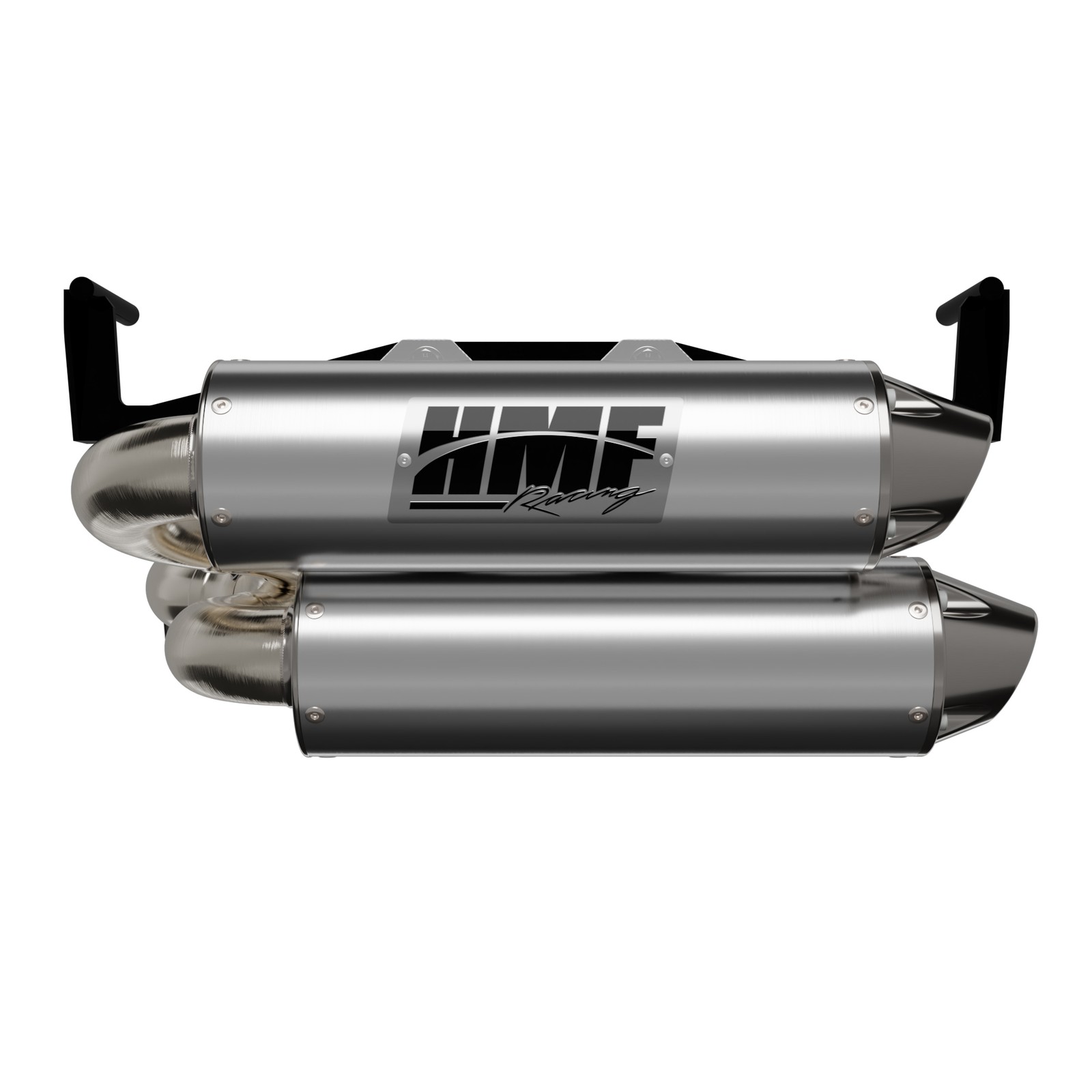 HMF Dual Slip-On Can-Am Outlander 850/1000 (25-26) Brushed w/Euro Polished