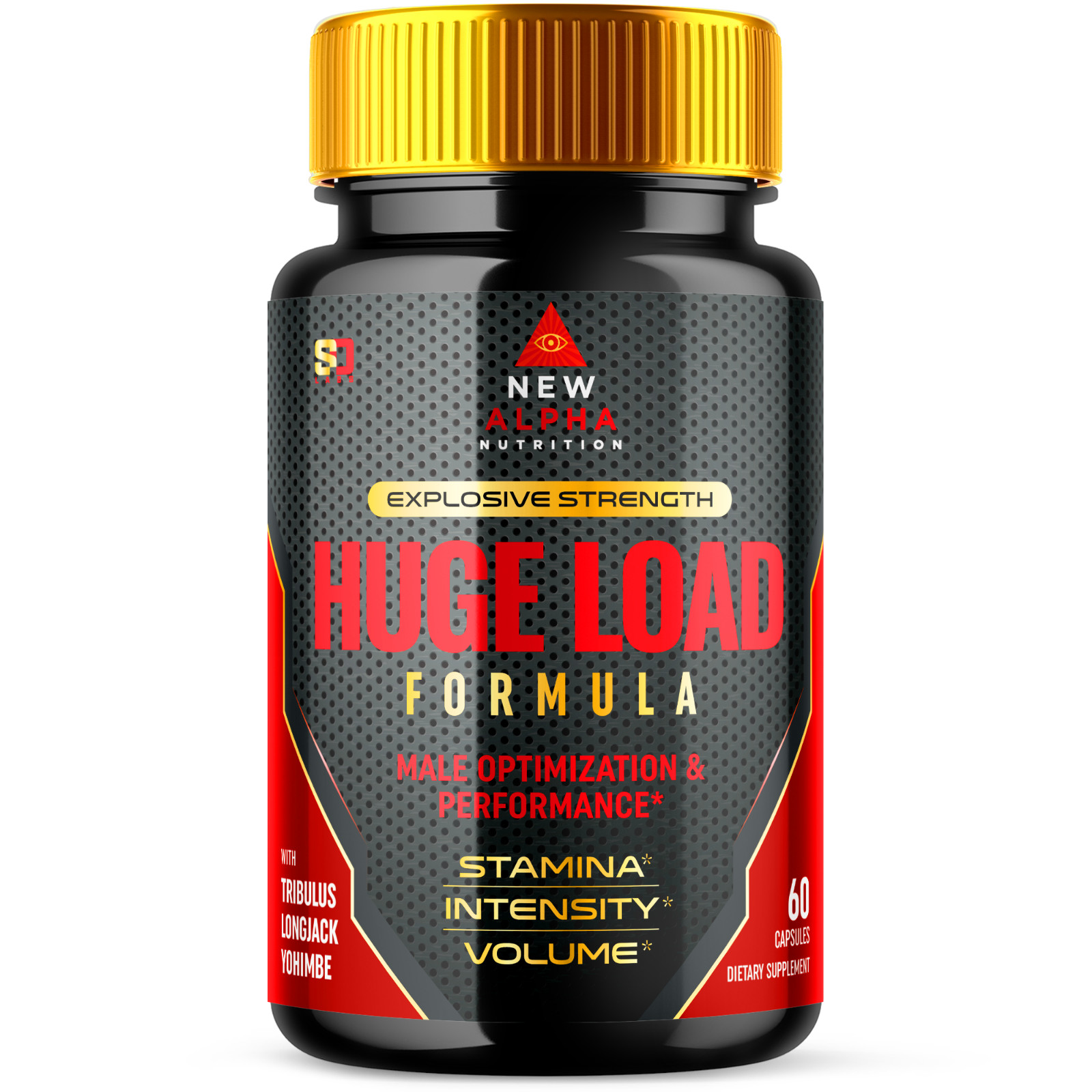 Huge Load Formula Optimizes Strength, Boost Performance and Stamina 60 Capsules Huge Load Formula Optimizes Strength, Boost Performance and Stamina 60 Capsules
