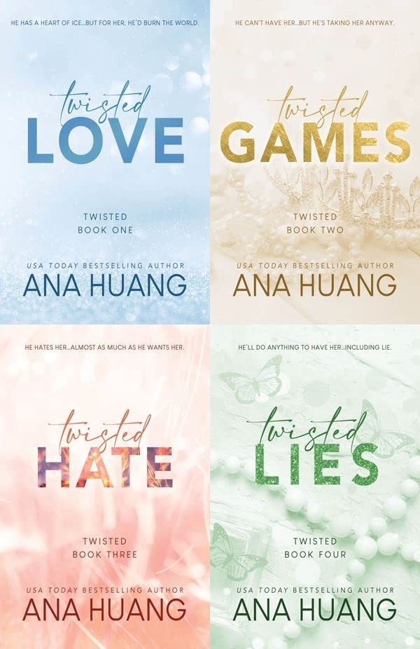 Twisted Series 4 Books Collection Set By Ana Huang NEW Paperback USA stock Twisted Series 4 Books Collection Set By Ana Huang NEW Paperback USA stock