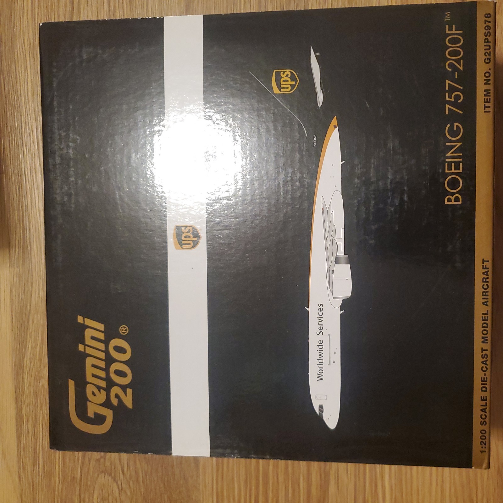 GEMINI JETS UPS UNITED PARCEL SERVICE BOEING B757-200F 1:200 G2UPS978 IN STOCK