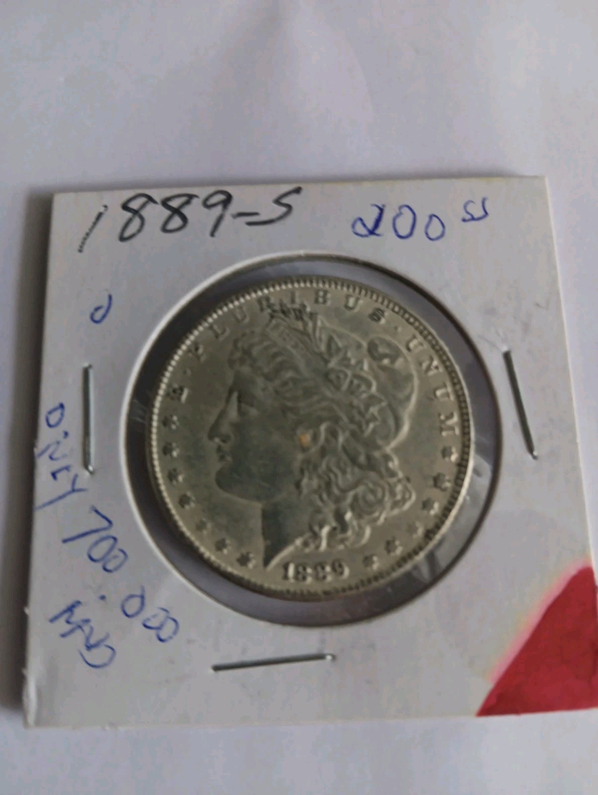 1889 S Morgan Silver Dollar 90% Silver only 700,000 mintage