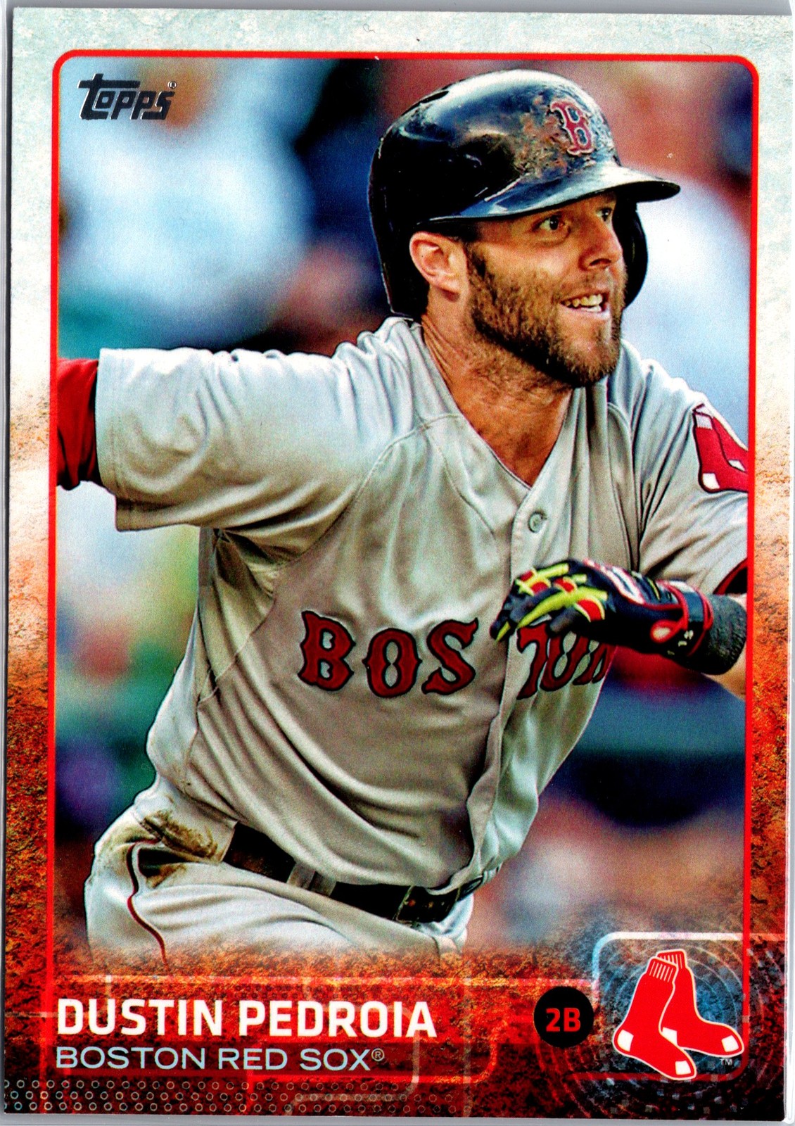 2015 Topps #75 Dustin Pedroia Limited 2015 Topps #75 Dustin Pedroia Limited