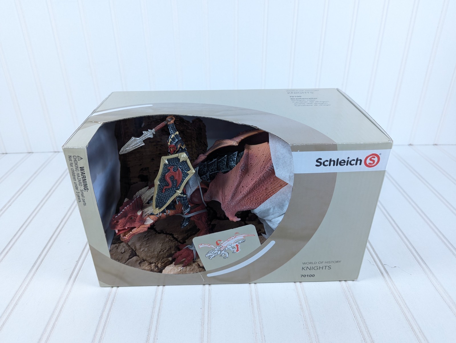 Schleich World of History Knights 70100 Dragon Rider New In Box 