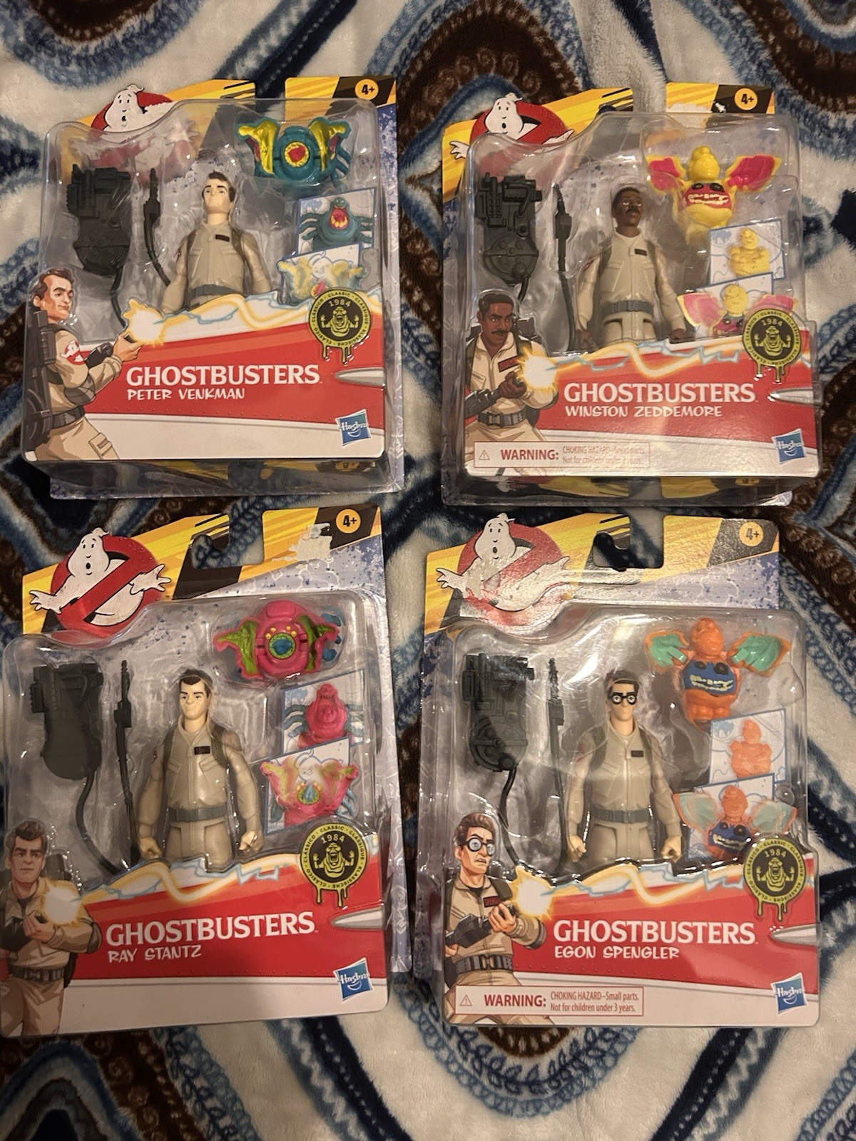 Hasbro Ghostbusters Classic Fright Features Figures lot of 4 2020 Venkman New